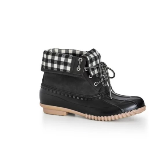 Cloudwalkers WIDE FIT 7W & 10W Fold Over Collar Weather Boots (HY08) - Picture 5 of 8